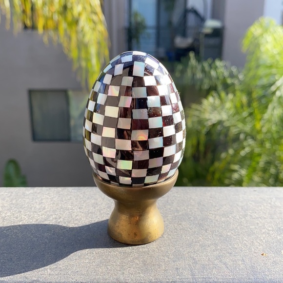 NWT Decorative Egg🥚🪺🍳🖤🩶 - Picture 2 of 2